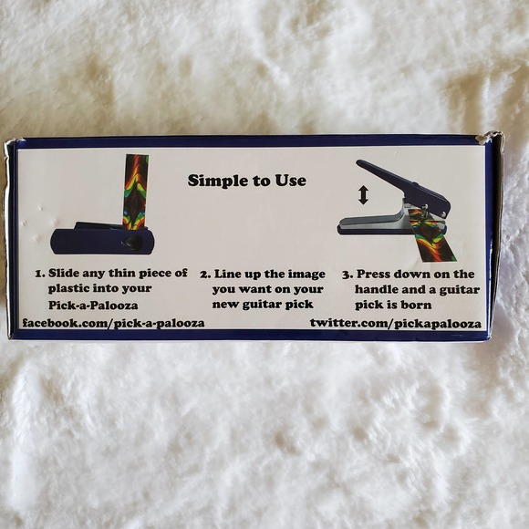 Pick A Palooza Blue Thunder Make Your Own Guitar Picks - Picture 4 of 5